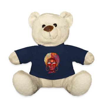 Tonga - Teddy Bear - french navy - Front