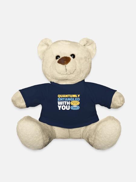 Physique Phyker Drôle de physique quantique - Nounours - bleu marine