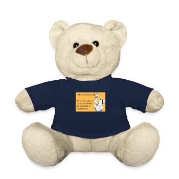 Krankenschwester Witzig Notfall Krankenschwester - Teddy - French Navy - Vorne