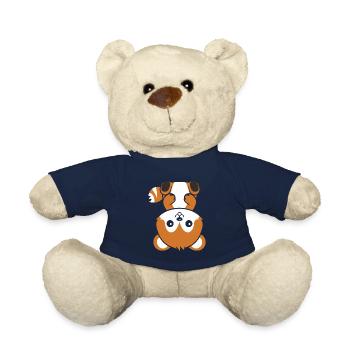 Fox Love Little Red Panda - Teddy Bear - french navy - Front