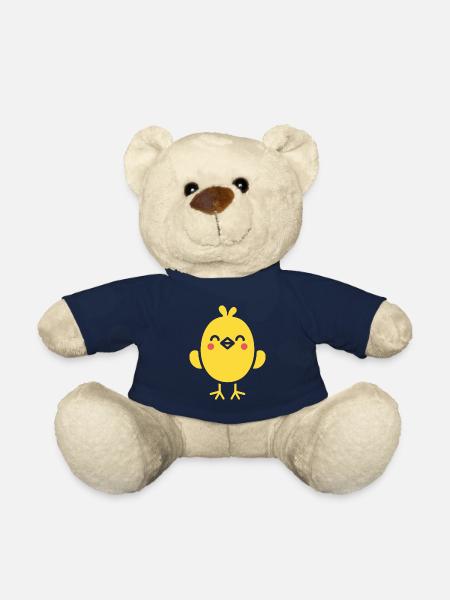 poussin - Nounours - bleu marine