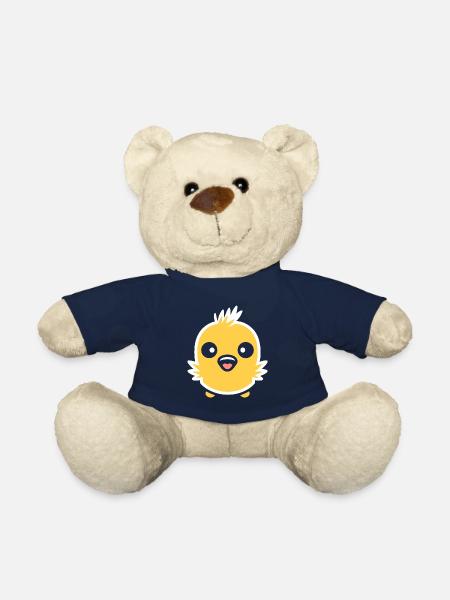 poussin - Nounours - bleu marine