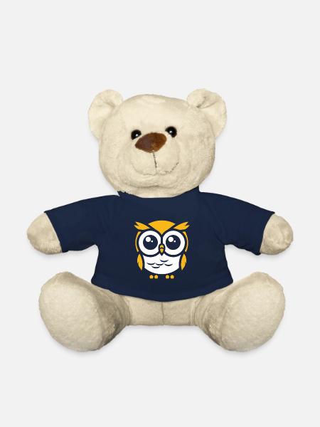 chouette - Nounours - bleu marine