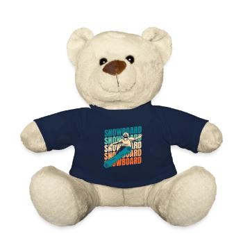 Snowboard Snowboarder - Teddy - French Navy - Vorne