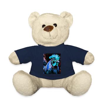 Hahn Porträt - Teddy - French Navy - Vorne