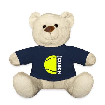 Tennis Coach - Teddy Bear - french navy - Front