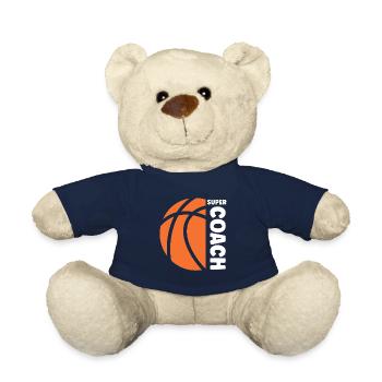Coach de Basketball - Teddy Bear - french navy - Front