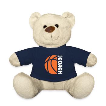 Coach de Basketball - Teddy Bear - french navy - Front