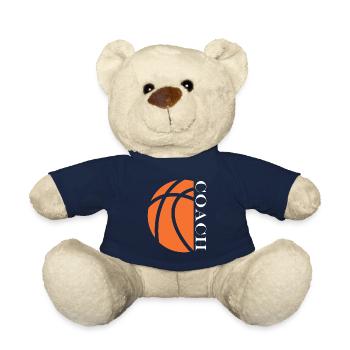 Coach de Basketball - Teddy Bear - french navy - Front