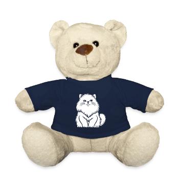 Persian cat - Teddy Bear - french navy - Front