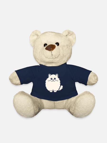 Chat persan - Nounours - bleu marine