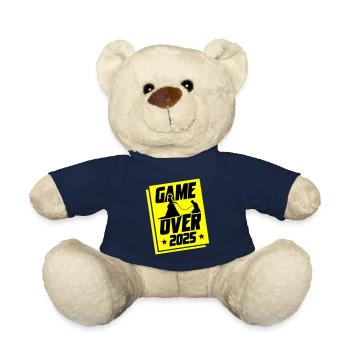 Hochzeit Game Over 2025 Junggesellenabschied - Teddy - French Navy - Vorne