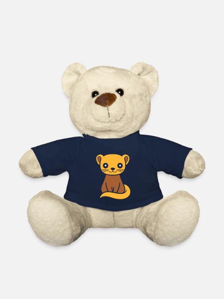 belette - Nounours - bleu marine