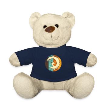 Surfing surfing - Teddy Bear - french navy - Front