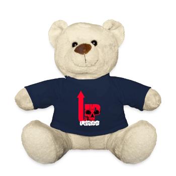 Speedcore 240 BPM Techno Rave Uptempo Gabber - Teddy Bear - french navy - Front