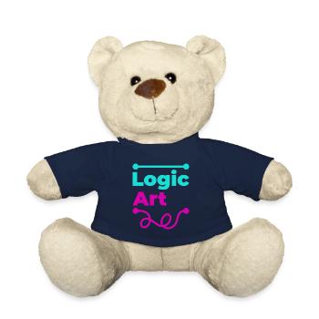 Logique VS art - Nounours - bleu marine - Devant