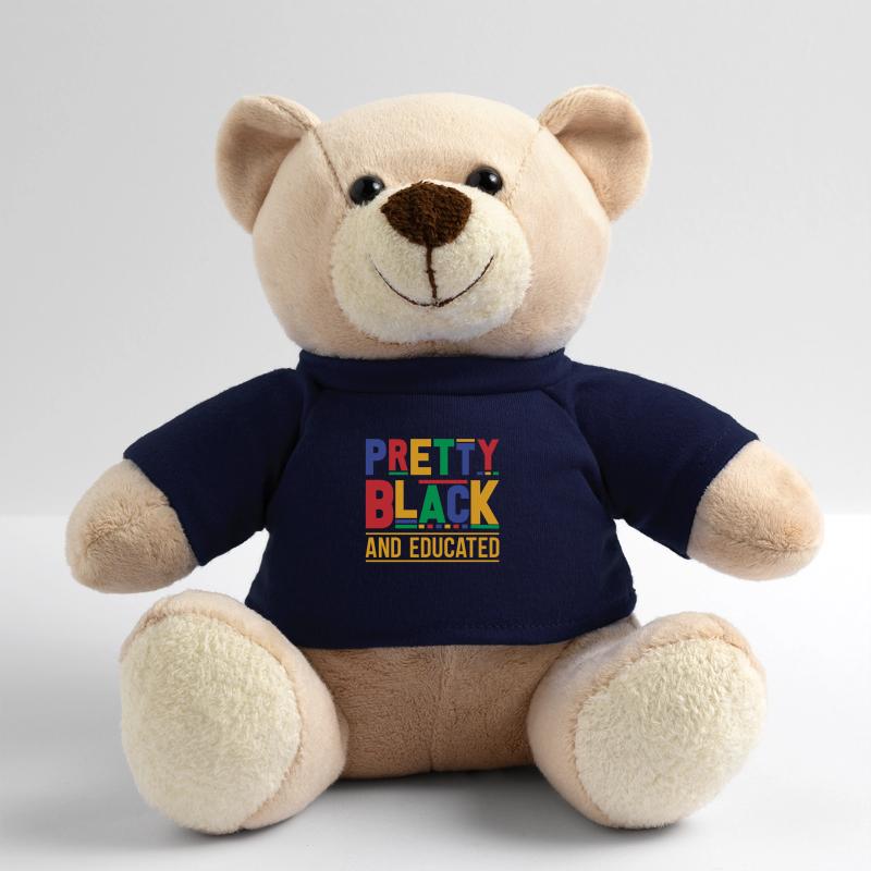 Hübscher Schwarzer Und Gebildeter Schwarzer Teddy