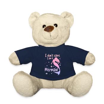Meerjungfrau Fabel Meerjungfrauen Märchen - Teddy - French Navy - Vorne
