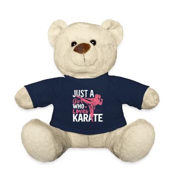 Karaté Karaté Combattant Arts martiaux - Nounours - bleu marine - Devant