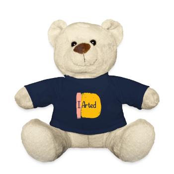 Humorvolles Malen Und Furz-humor - Teddy - French Navy - Vorne