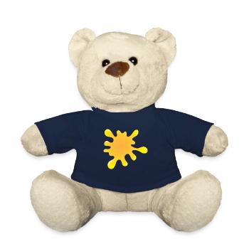 Stain gift babies - Teddy Bear - french navy - Front
