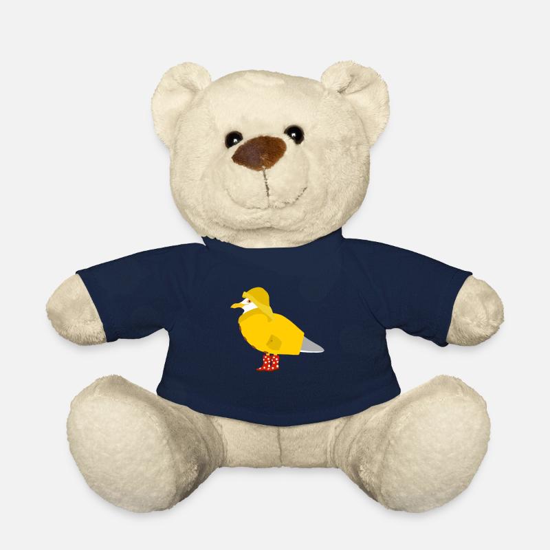 Mouette dans le minerai frison - Nounours - bleu marine
