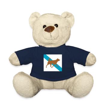 Dog dog - Teddy Bear - french navy - Front