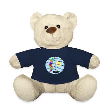 On the way to the distance. - Teddy Bear - french navy - Front