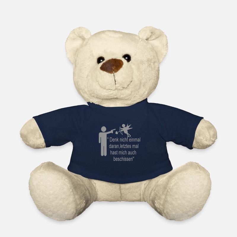 Denk nicht mal dran ... *Farbänderung möglich - Teddy - French Navy