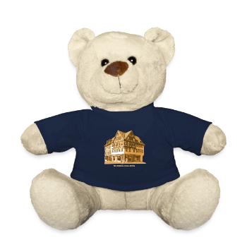 Schmalkalden Thuringia half-timbered - Teddy Bear - french navy - Front