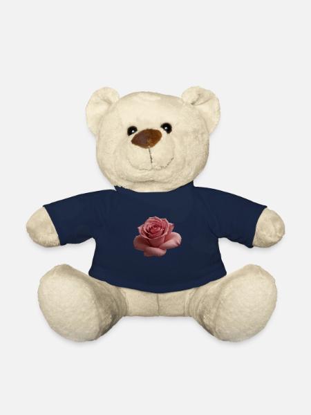 Rose Big - Teddy Bear - french navy