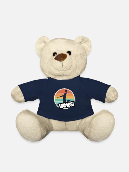 Vamos basketball rétro - Nounours - bleu marine
