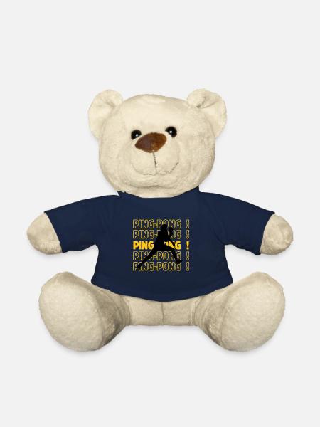 ping-pong ping ping ping-pong - Nounours - bleu marine