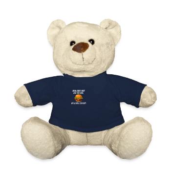 Eating - Teddy Bear - french navy - Front
