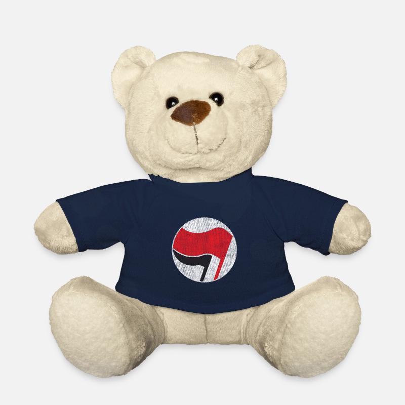 antifascista - Orsetto - blu navy