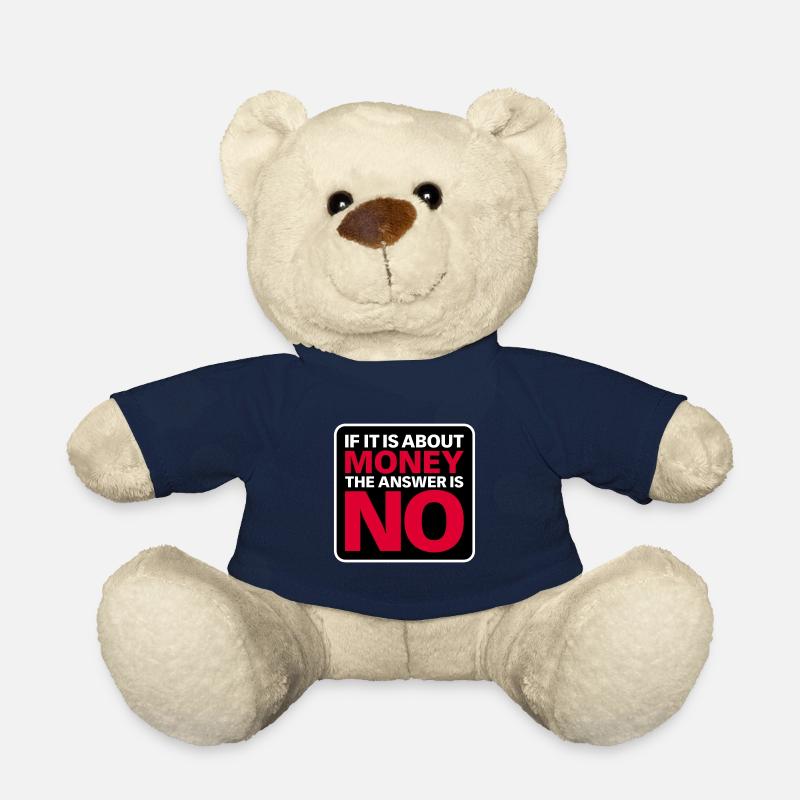 No Money - Nounours - bleu marine