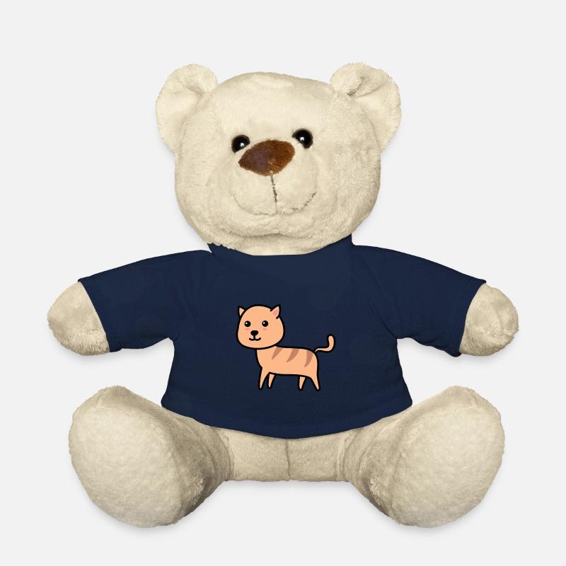 Katze Comic Tier - Teddy - French Navy