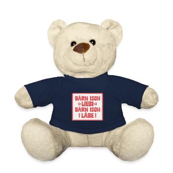 Bärn isch Liebi Bärn isch Läbe - Nounours - bleu marine - Devant