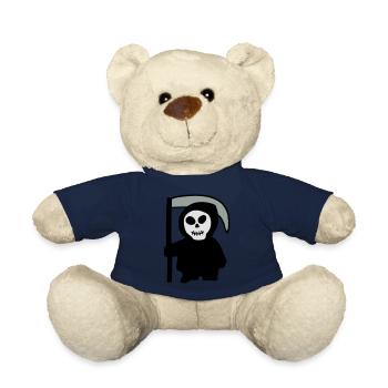 Death - Teddy Bear - french navy - Front