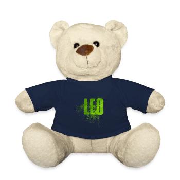Leo - Teddy Bear - french navy - Front