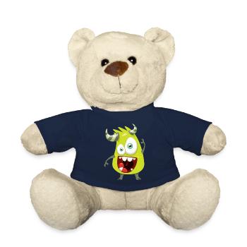 Monstaa Originaals Monster #20 - Teddy Bear - french navy - Front