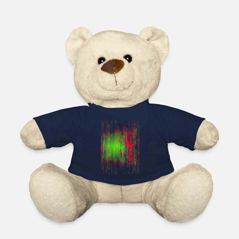 Ondes sonores - Nounours - bleu marine