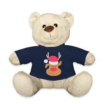 Weihnachten Rudolph das Rentier red nose reindeer - Teddy - French Navy - Vorne