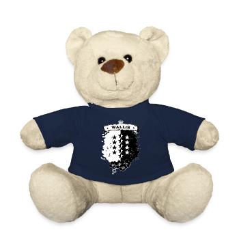 Valais - Teddy Bear - french navy - Front