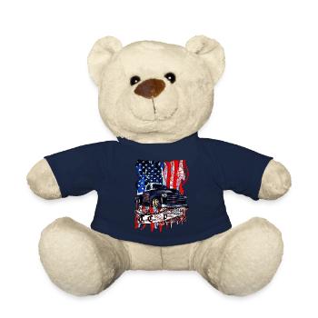 Chevy Vintage V8 Pickup LKW Amerikanisches Design - Teddy - French Navy - Vorne