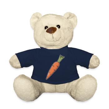 Carrot Carrot - Teddy Bear - french navy - Front
