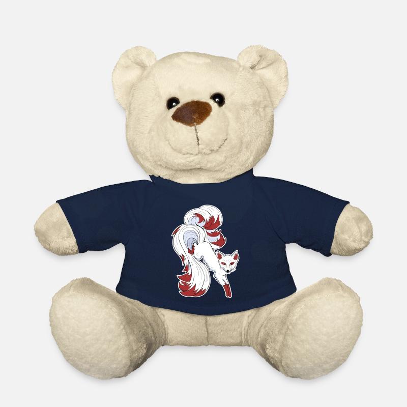 Nine-tailed fox - Teddy Bear - french navy