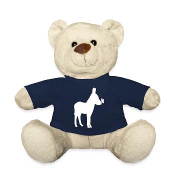 Donkey Esel - Teddy - French Navy - Vorne