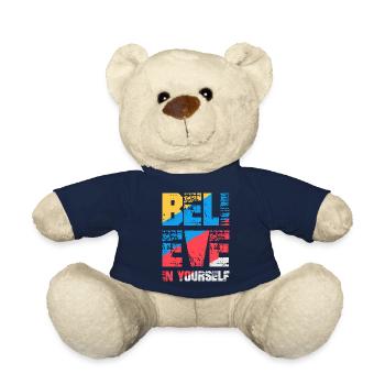 Glaube an dich selbst - Teddy - French Navy - Vorne