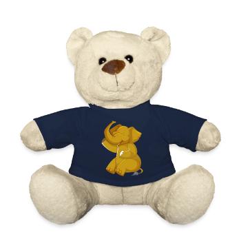 Safari Zoo Animal Safari Zoo - Teddy Bear - french navy - Front